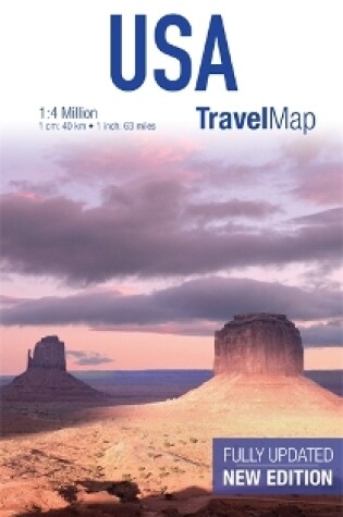 Cover of Insight Travel Map: USA & Canada South