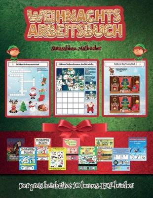 Cover of Stressabbau Malbucher (Weihnachts-Arbeitsbuch)