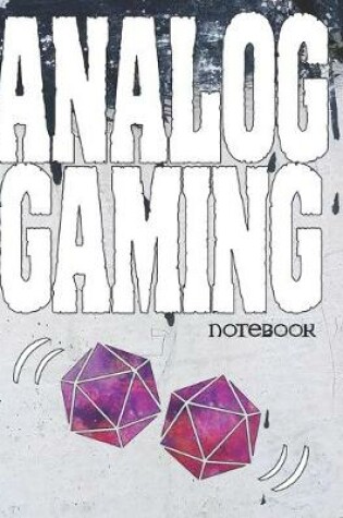 Cover of Analog Gaming notebook