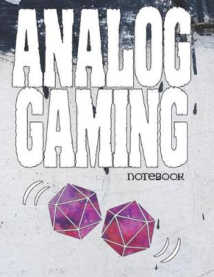 Book cover for Analog Gaming notebook