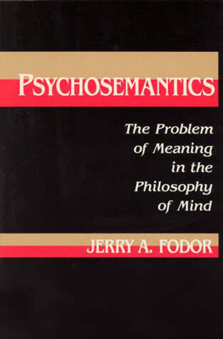 Cover of Psychosemantics