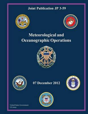 Book cover for Joint Publication JP 3-59 Meteorological and Oceanographic Operations 07 December 2012