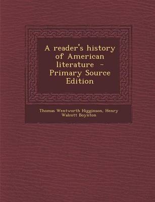 Book cover for A Reader's History of American Literature