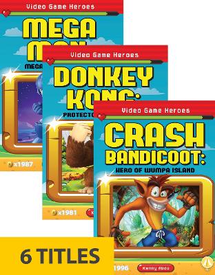 Book cover for Video Game Heroes Set 2 (Set of 6)