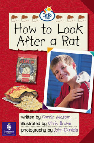 Cover of Info Trail Emergent Stage How to look after a rat Non-fiction