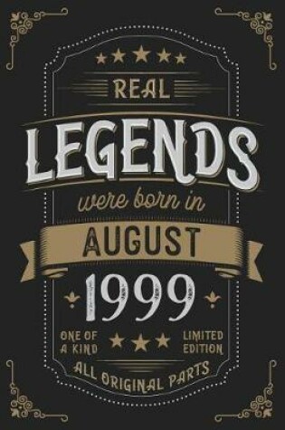 Cover of Real Legends were born in August 1999