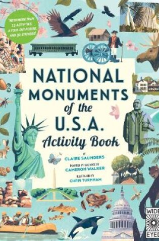 Cover of National Monuments of the USA Activity Book