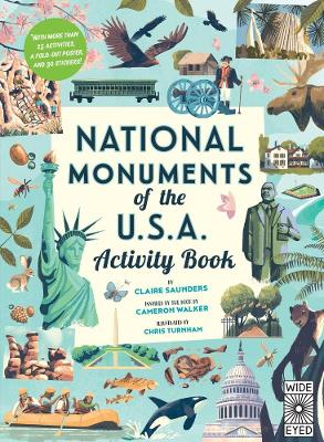 Book cover for National Monuments of the USA Activity Book