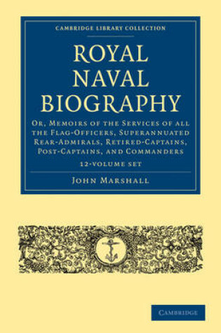 Cover of Royal Naval Biography 12 Volume Set