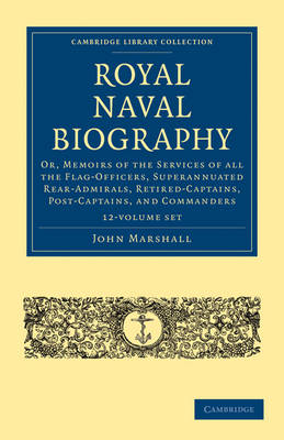 Book cover for Royal Naval Biography 12 Volume Set