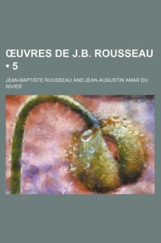 Cover of Uvres de J.B. Rousseau (5)