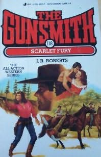 Book cover for The Gunsmith 118: Scarlet
