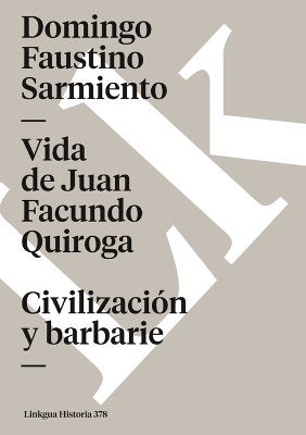 Book cover for Vida de Juan Facundo Quiroga