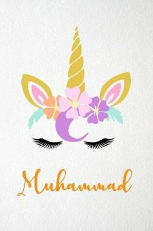 Cover of Muhammad A5 Lined Notebook 110 Pages