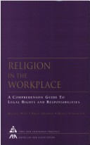 Book cover for Religion in the Workplace