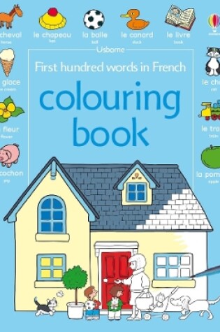Cover of First Hundred Words in French Colouring Book