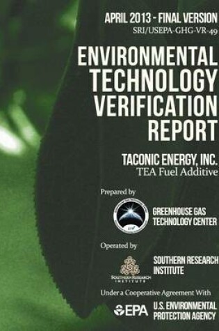 Cover of Environmental Technology Verification Report