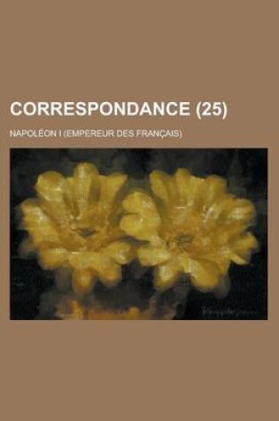 Cover of Correspondance (25)