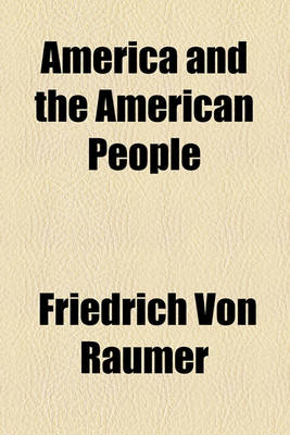 Book cover for America and the American People