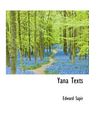 Book cover for Yana Texts