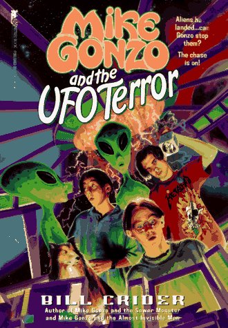 Book cover for Mike Gonzo and the UFO Terror