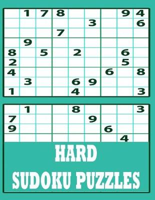 Book cover for Hard Sudoku Puzzle Book