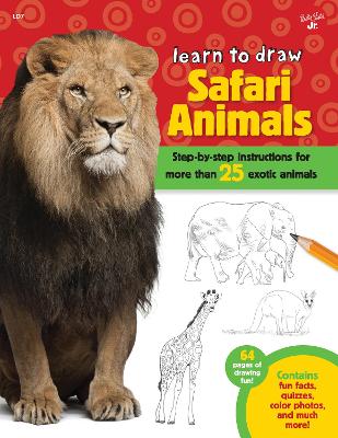 Book cover for Learn to Draw Safari Animals