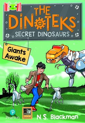 Book cover for Bug Club Reading Corner The Dinoteks Secret Dinosaurs: Giants Awake!