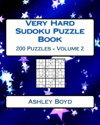 Book cover for Very Hard Sudoku Puzzle Book Volume 2