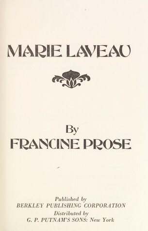 Book cover for Marie Laveau