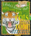 Book cover for Only Some Big Cats Can Roar