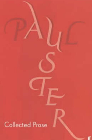 Cover of Collected Prose