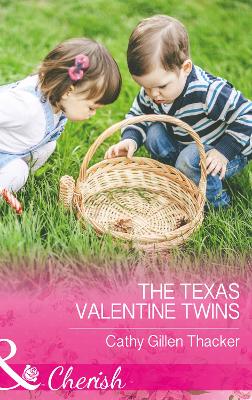 Book cover for The Texas Valentine Twins