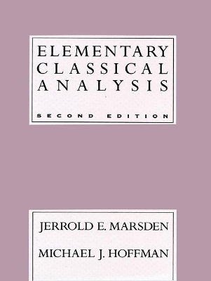 Book cover for Elementary Classical Analysis