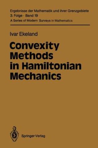 Cover of Convexity Methods in Hamiltonian Mechanics