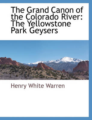 Book cover for The Grand Canon of the Colorado River