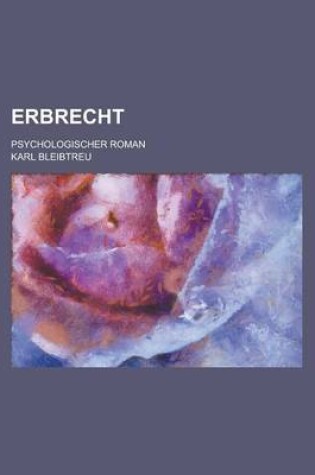 Cover of Erbrecht; Psychologischer Roman