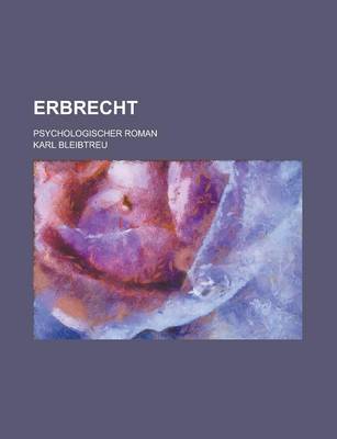 Book cover for Erbrecht; Psychologischer Roman