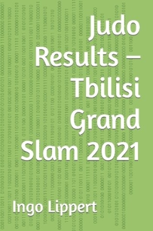 Cover of Judo Results - Tbilisi Grand Slam 2021