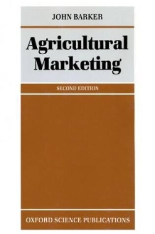 Cover of Agricultural Marketing