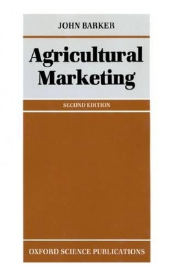 Book cover for Agricultural Marketing