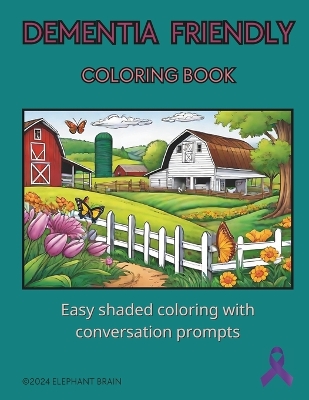 Book cover for Dementia Friendly Coloring Book