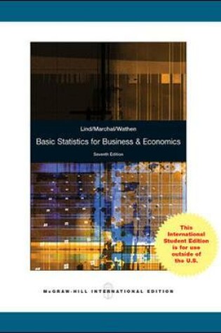 Cover of ISE BASIC STATISTICS FOR BUSINESS AND ECONOMICS