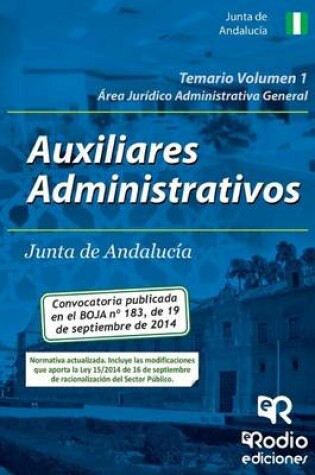 Cover of Auxiliares Administrativos de La Junta de Andalucia. Area Juridico Administrativa General