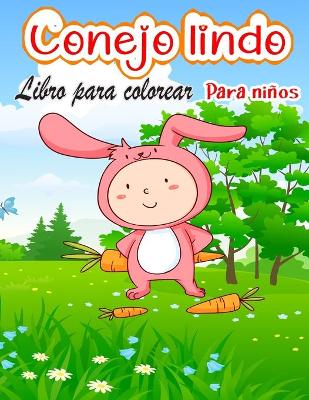 Book cover for Libro para colorear de conejos para ni�os