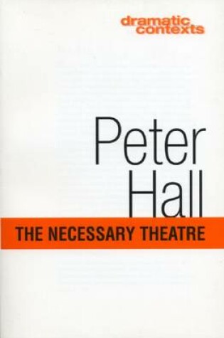 Cover of The Necessary Theatre