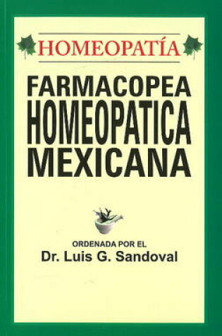 Cover of Farmacopea Homeopatica Mexicana