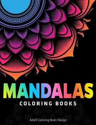 Book cover for Mandalas Coloring Books