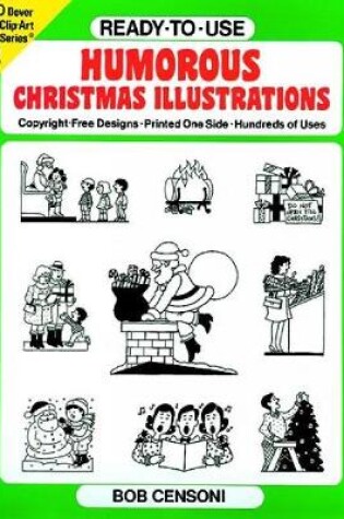 Cover of Ready-to-Use Humorous Christmas Illustrations