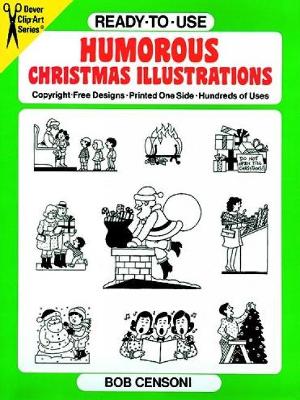 Cover of Ready-to-Use Humorous Christmas Illustrations